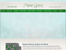 Tablet Screenshot of poplargrove.org